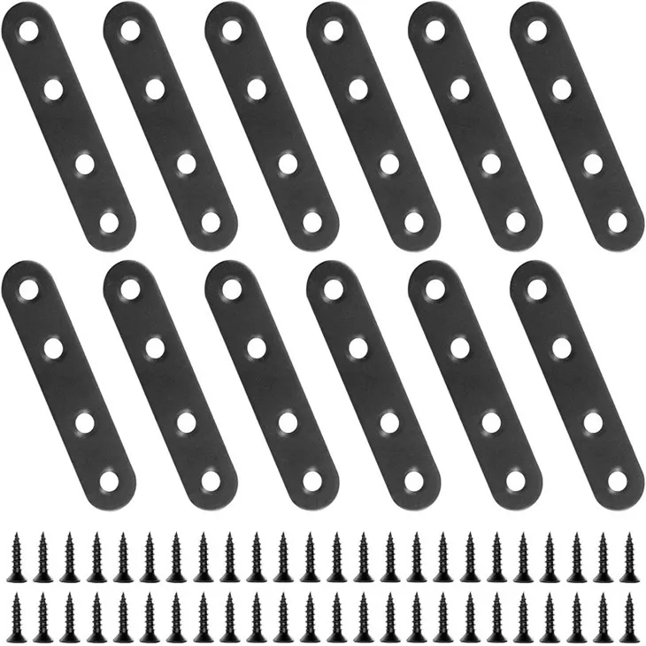 Rustfri rett flat metall brakett